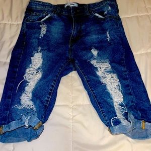 Fashionova Men’s shorts ripped